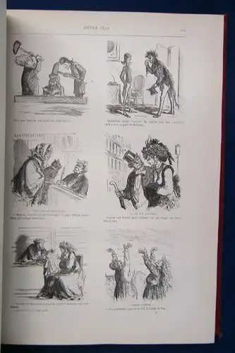 Halevy Douze Annees Comiques Par Cham 1868- 1879 1,000 Gravures 1880 js