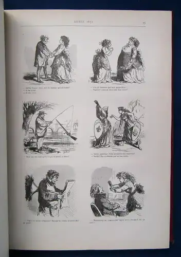 Halevy Douze Annees Comiques Par Cham 1868- 1879 1,000 Gravures 1880 js