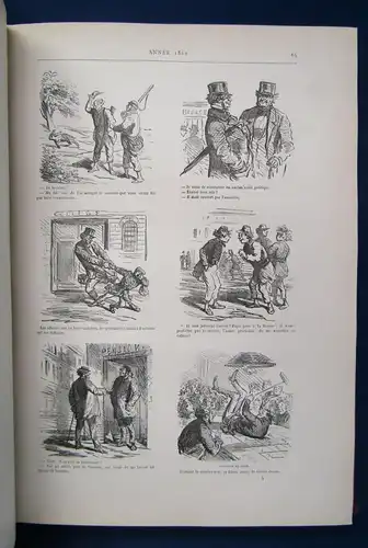 Halevy Douze Annees Comiques Par Cham 1868- 1879 1,000 Gravures 1880 js