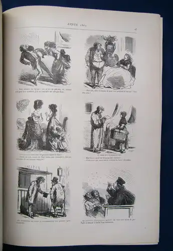 Halevy Douze Annees Comiques Par Cham 1868- 1879 1,000 Gravures 1880 js