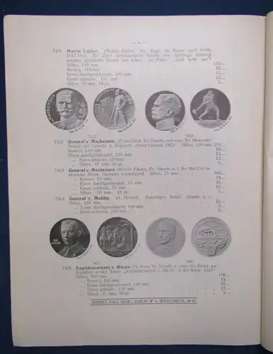 Münze und Medaille Nr.7 Mai 1927 Medaillen auf Privatpersonen 40 J. Bestehen js
