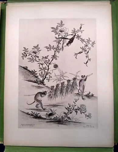 Japanische Tuschzeichnungen des Mizzugoro in Hiogo 1885 Kunst Geschichte sf