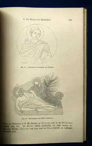 Leitfaden für den Unterricht in der Kunstgeschichte 124 Illustrationen 1879  js