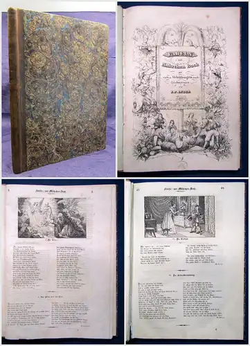 Lyser Fabeln und Mährchen Buch um 1840 Märchen Geschichten Erzählungen sf