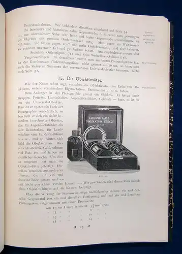 Talbot Lichtbildkunst. Ein Lehr- und Handbuch 1901 Geschichte Technik sf