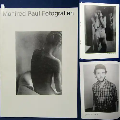 Manfred Paul Fotografien Fotoedition Nr. 7 Porträts o.J. um 1985 Wissen js