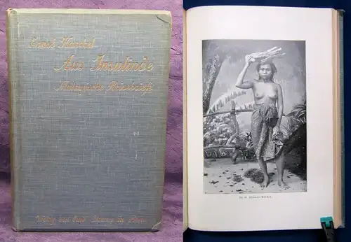 Haeckel aus Insulinde Malayische Reisebriefe Literatur Abbildungen 1901 js