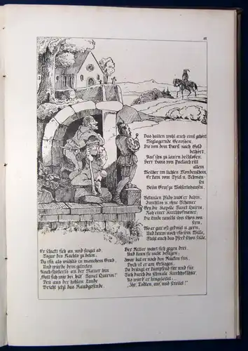 Geschichten u. Lieder mit Bildern v. Franz Pocci 1-3 komplett EA Rühmann 1841 js