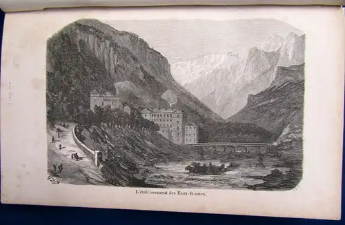 Taine Voyage aux eaux des Pyre'ne'es 64 Holzstiche v. Gustav Dore EA 1855 js