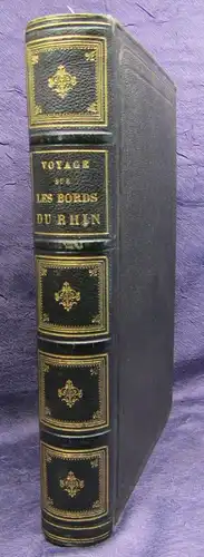 Texier Voayge Pittoresque Sur Les Bords Du Rhin 24 Stahlstiche 1858 Dekorativ js