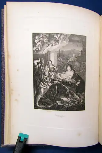 Hübner Bilder - Brevier der Dresdner Gallerie o.J. um 1885 Folge 1 und 2, js