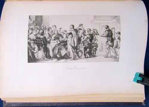 Hübner Bilder - Brevier der Dresdner Gallerie o.J. um 1885 Folge 1 und 2, js