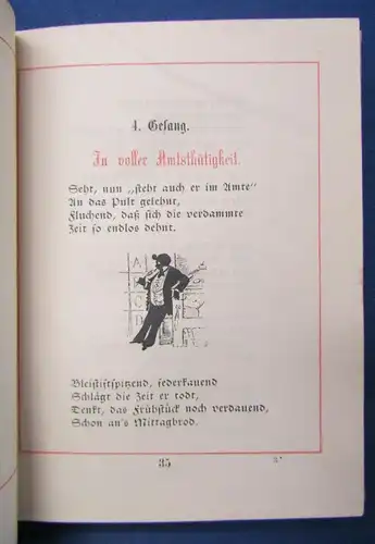 Das Buch vom gesunden und kranken Herrn Meyer 1877  Belletristik Literatur  js