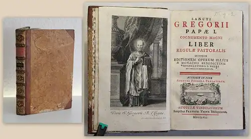 Papst Gregor Sancti Gregorii Papae I. 1757 Theologie Kirchengeschichte Religion