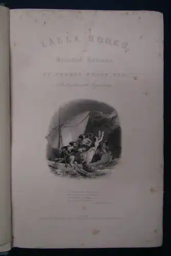 Moore Lalla Rookh an Oriental Romance 1842 illustriert Erotica Erotik  js