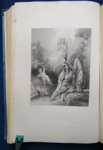 Moore Lalla Rookh an Oriental Romance 1842 illustriert Erotica Erotik  js