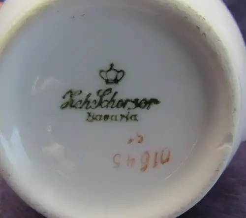 Teeservice von Zeh Scherzer Bavaria (TTATT) um 1930 Art Deco Porzellan sf