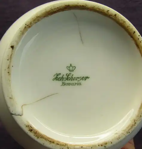 Teeservice von Zeh Scherzer Bavaria (TTATT) um 1930 Art Deco Porzellan sf