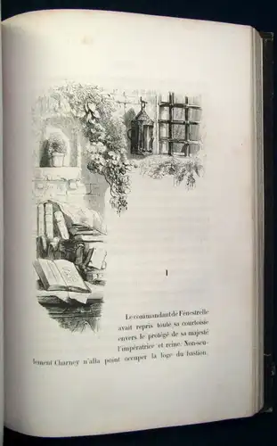 Saintine Picciola mit 150 Abbildungen von Porret 1843 Belletristik Geschichte js