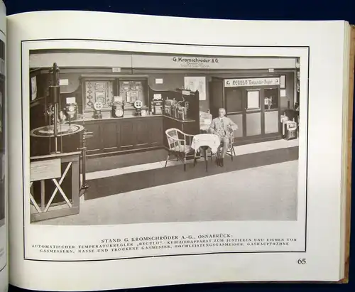 Nordische Gasausstellung in Kiel 6.-16. Juni 1925 Ressourcen Firmen Preise js