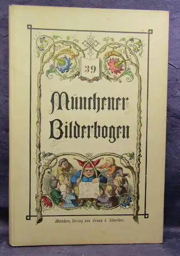 Münchener Bilderbogen 39. Band Nr. 913-936 um 1900 Geschichte Belletristik sf