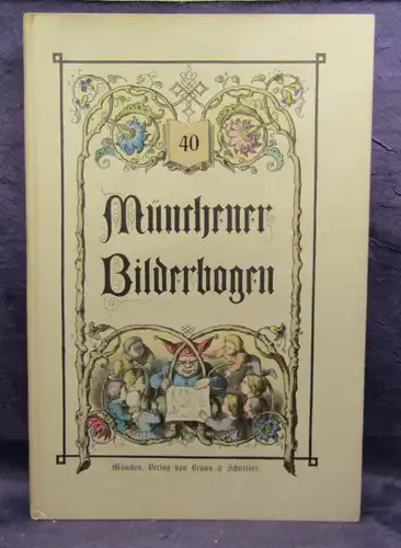 Münchener Bilderbogen 40. Band Nr. 937-960 um 1900 Geschichte Belletristik sf
