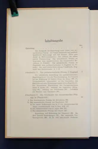 Meissner Die Lehre vom Monarchischen Prinzip 1969 Reprint von 1913 Politik js