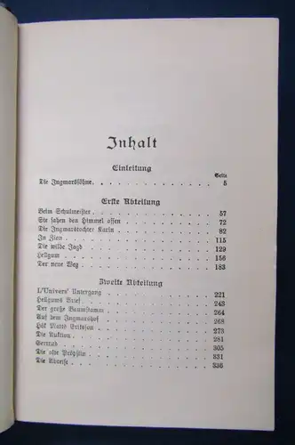 Lagerlöf Jerusalem Roman um 1920 Belletristik Literatur Geschichten Ortskunde js