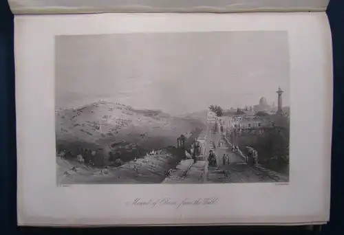 Bartlett Walks about The City and Environs of Jerusalem 1844 Ortskunde js