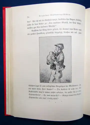 Schaumberger Bergheimer Musikanten - Geschichten 1. Band 1897 Kultur sf