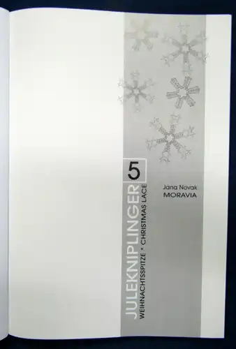 Novak Weihnachtsspitze Teil 5 2005 Klöppeln Handarbeit Handwerk Technik sf