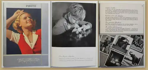 Original Prospekt von Voigtländer 1937 Zum guten Photo Fotoapparate Katalog sf