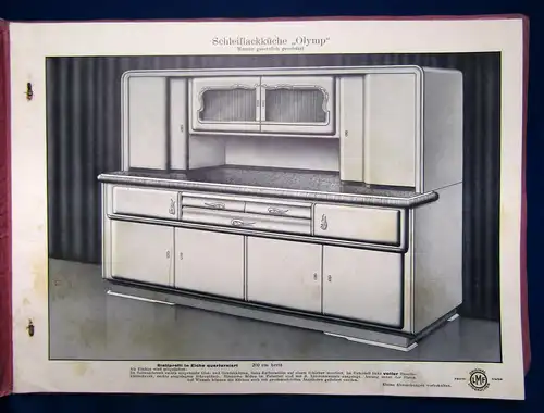 Orig. Möbelkatalog Lippische Möbelfabrik Detmold um 1930 Art Deco Chippendale sf