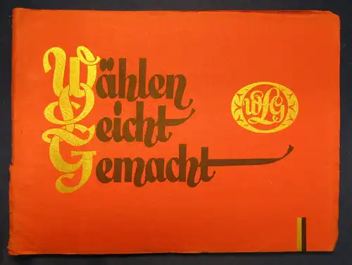 Orig. Möbelkatalog Wählen leicht gemacht um 1930 Bauhaus Art Deco Chippendale sf