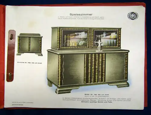 Orig. Möbelkatalog Wählen leicht gemacht um 1930 Bauhaus Art Deco Chippendale sf