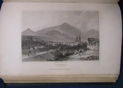 Die malerische-u. romantische Rhein-Pfalz Or. Ansichten in Stahlstichen 1856 js