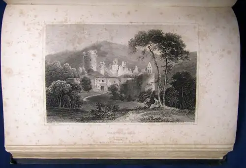 Die malerische-u. romantische Rhein-Pfalz Or. Ansichten in Stahlstichen 1856 js