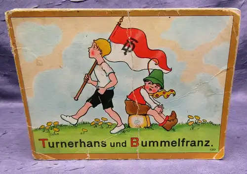 Dreher Turnerhans und Bummelfranz um 1930 Steinkamp Verlag sehr selten