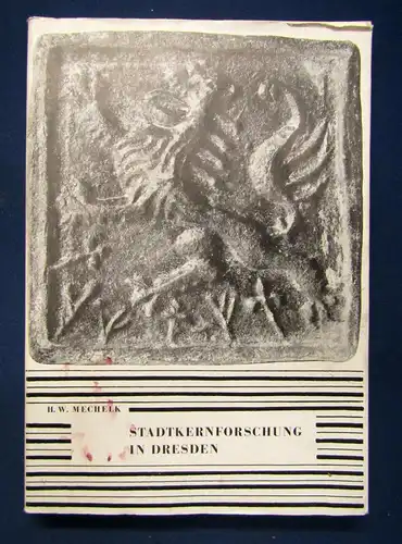 Mechelk Stadtkernforschung in Dresden Heft 4 1970 Geschichte Sachsen Saxonica sf