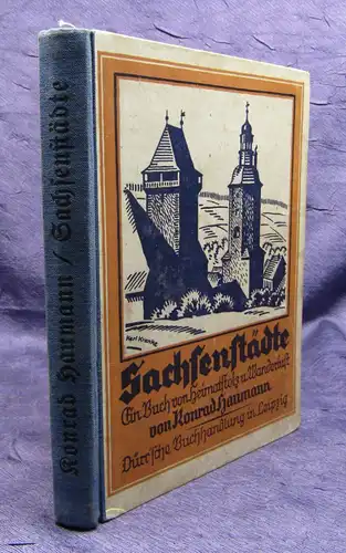 Haumann Sachsenstädte (Ein Buch von Heimatstolz und Wanderlust) 1925 Saxonica sf