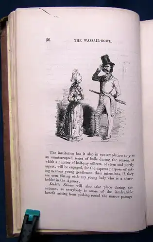 Smith The Wassial- Bowl 2. Edition 1843 illustriert 1. Teil apart von 2  js