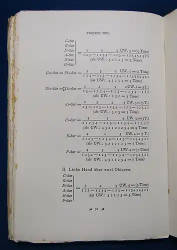 Bandmann Die Gewichtstechnik des Klavierspiels 1907 Anleitung Fachwissen js