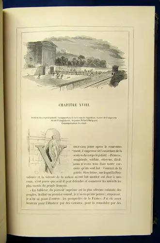 Histoire De L`empereur Napoleon par P.-M. Laurent De L'ardeche 1859 illustr. js