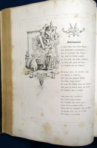 Uhlands Gedichte 1867 mit Holzschnitten Weltliteratur Klassiker Dichter js