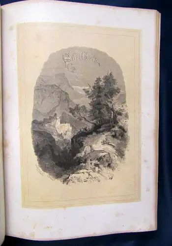 Uhlands Gedichte 1867 mit Holzschnitten Weltliteratur Klassiker Dichter js