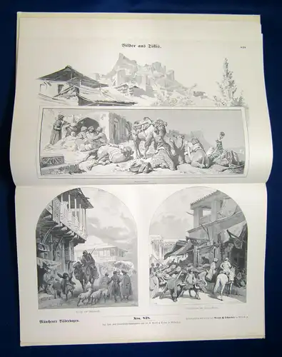 Münchener Bilderbogen 36. Band Nr. 841-864 um 1900 Geschichte Belletristik sf