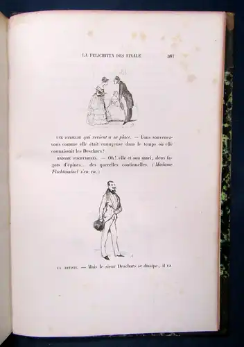 Balzac Petites Miseres De La Vie Conjugale Illustrees par Bertall 1845 js