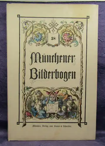 Münchener Bilderbogen 38 Band Nr. 889 - 912 um 1900 Geschichte Belletristik sf