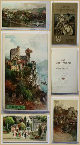 Orig. Prospekt Bad Kreuznach in Wort und Bild 1901 Ortskunde Rheinland-Pfalz xy