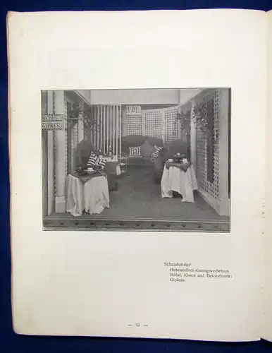 Schönbrunn Julius) Gipken Monographien Deutscher Reklamekünstler 6.Heft 1912 js